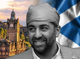 Humza Yousaf is competing to replace Nicola Sturgeon as SNP leader and First Minster of Scotland. (Credit: Mark Hall/NationalWorld)