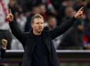 Julian Nagelsmann is the front-runner to replace Antonio Conte at Tottenham. (Getty Images)