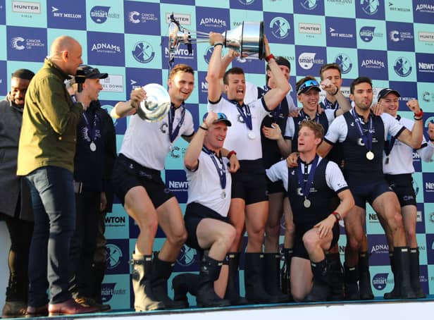 Oxford are tipped to win the Men’s Boat Race