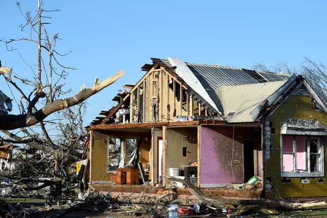 Aftermath of a twister in Rolling Fork, Mississippi. Picture: Will Newton/Getty Images