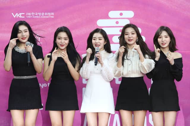 South Korean girl group Red Velvet attend the Seoul Music Awards on January 15, 2019 in Seoul, South Korea. (Photo by Chung Sung-Jun/Getty Images)