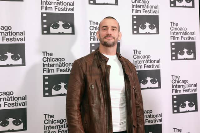 CHICAGO, ILLINOIS - OCTOBER 18: Actor Phil 'CM Punk' Brooks attends the red carpet Premiere of "Girl on the Third Floor" at the Chicago International Film Festival on October 18, 2019 in Chicago, Illinois. (Photo by Robin Marchant/Getty Images for Queensbury Pictures / Dark Sky Films)