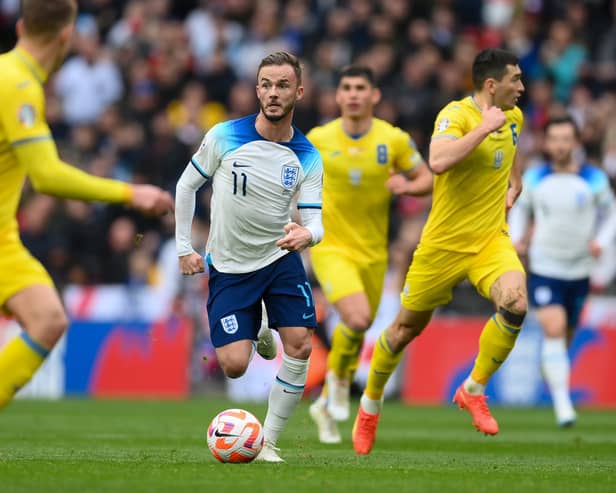 James Maddison impressed on his first England start. (Getty Images)
