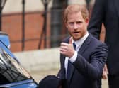 The Duke of Sussex leaves the Royal Courts Of Justice following a hearing over allegations of unlawful information gathering by Associated Newspapers (Photo: PA)