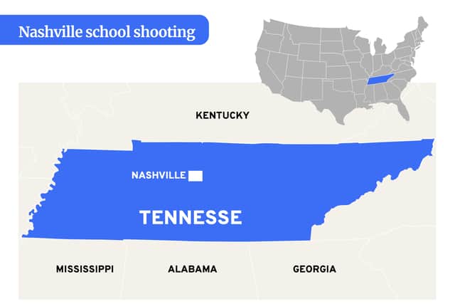 Where was the US school shooting? Credit: Kim Mogg