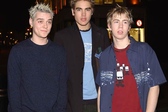 Busted attend the aftershow party at Lillies Bordello nightclub after the Childline Concert January 26, 2003 in Dublin, Ireland. (Photo by Getty Images)