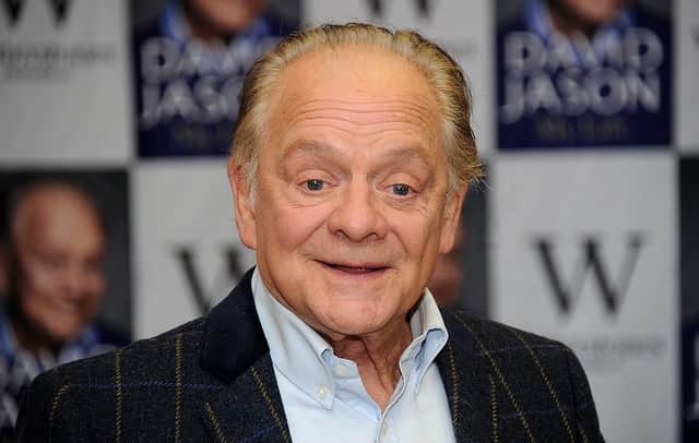 David Jason meets fans and signs copies of his book 'My Lovely Jubbly Life' at Waterstone's, Piccadilly on October 10, 2013 in London, England. (Photo by Stuart C. Wilson/Getty Images)