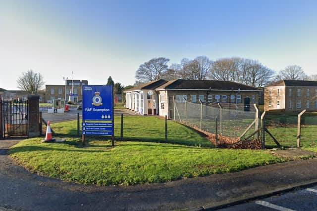 RAF Scampton could be used to house asylum seekers under government plans (Photo: Google)