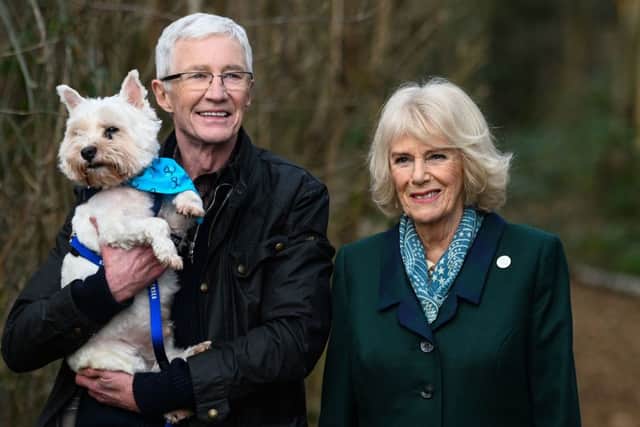 Paul O'Grady owned several rescue dogs over his life