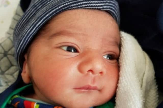 Muhammad Ayaan Haroon, ‘Ayaan’,  as a baby. Credit: Haroon Rashid / SWNS