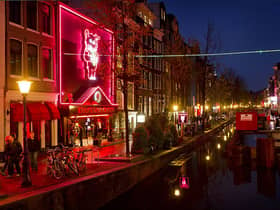 Amsterdam is famous for its red-light district, known as De Wallen (Photo: Koen van Weel/AFP via Getty Images)