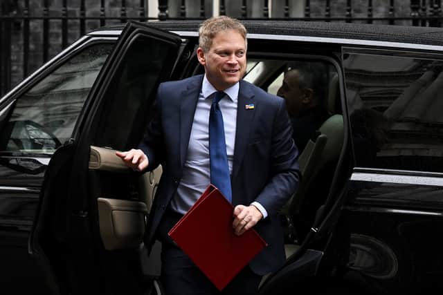 British Secretary of State for Energy Security and Net Zero Grant Shapps arrives for a cabinet meeting at Downing Street on 28 March (Photo: Leon Neal/Getty Images)
