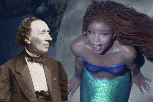 Hans Christian Andersen, the man behind The Little Mermaid, would have celebrated his birthday today (Credit: Getty Images/Disney)