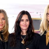 Jennifer Aniston, Courteney Cox and Lisa Kudrow attend the Hollywood Walk of Fame Star Ceremony 