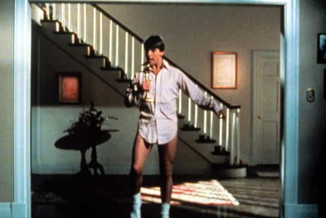 Tom Cruise as Joel Goodsen in Risky Business.