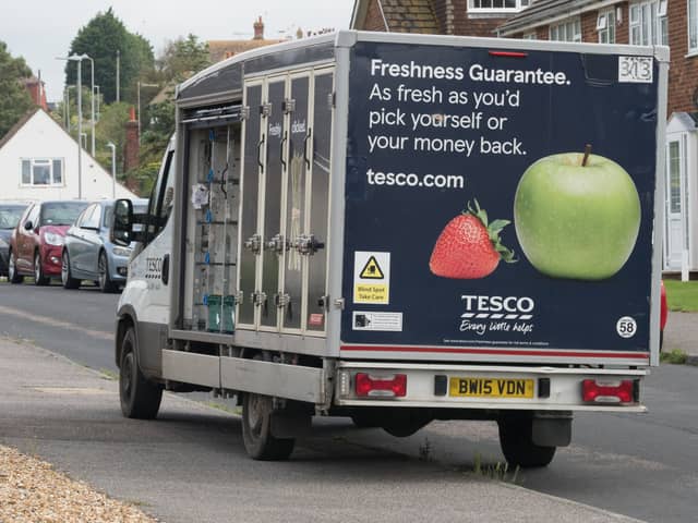 Tesco home delivery minimum spend and charges are set to rise (image: Adobe)