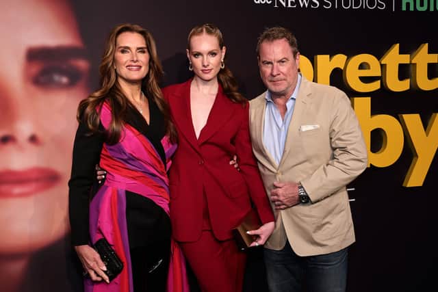Chris Henchy, the husband of Brooke Shields was also there to support his wife at the premiere of her documentary. Photograph by Getty
