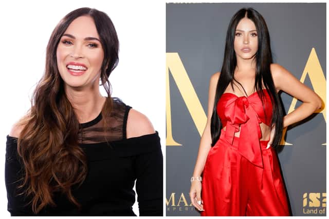 Brazilian model Claudia Alende is often compared to Transformers star Megan Fox. (Getty Images)