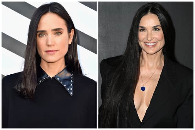Jennifer Connelly and Demi Moore are both famous actresses who rose to prominence in the 1980s. (Getty Images)