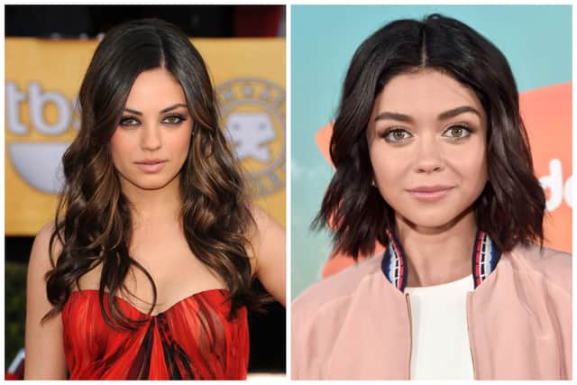 Mila Kunis is often compared to Sarah Hyland. (Getty Images)