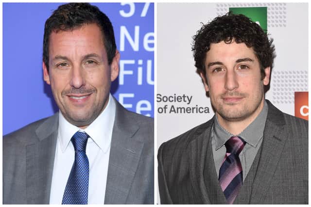 Jason Biggs jokes about his resemblance to Adam Sandler in the American Pie films. (Getty Images)
