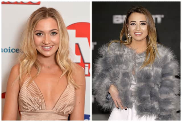 You actress Tilly Keeper looks like former Love Island star Georgia Harrison. (Getty Images)