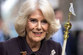 Queen Consort Camilla could shun the 330-year-old ivory sceptre (Pic:Getty/Royal Collection Trust)