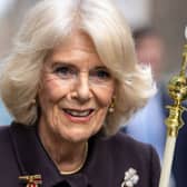 Queen Consort Camilla could shun the 330-year-old ivory sceptre (Pic:Getty/Royal Collection Trust)