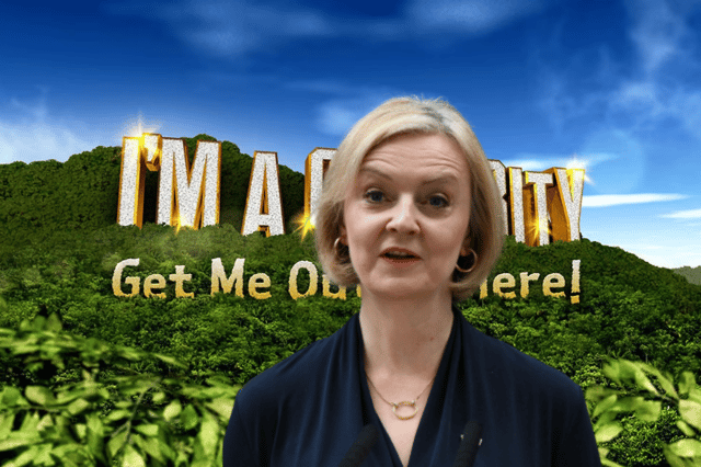 Could Liz Truss make an appearance in the next season of I'm A Celeb? (Credit: Getty Images/ITV Pictures)