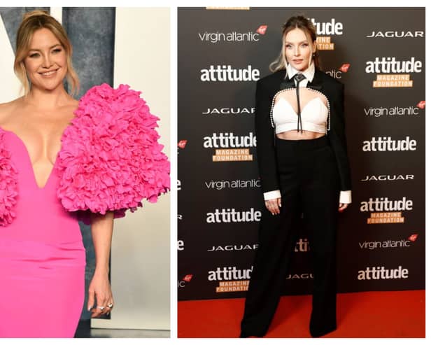 Kate Hudson and Perrie Edwards are both set to wed this year. Photographs by Getty