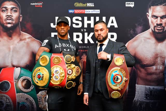 Anthony Joshua defeated Joseph Parker by unanimous decision. (Getty Images) 