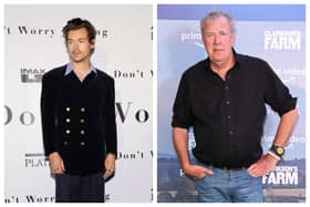 Harry Styles and Jeremy Clarkson are trending for the right and wrong reasons. Photographs by Getty