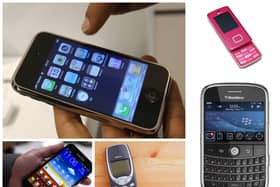 11 of the most iconic mobile phones of all time, from Apple, Nokia, Samsung, Blackberry and more.