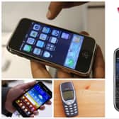 11 of the most iconic mobile phones of all time, from Apple, Nokia, Samsung, Blackberry and more.
