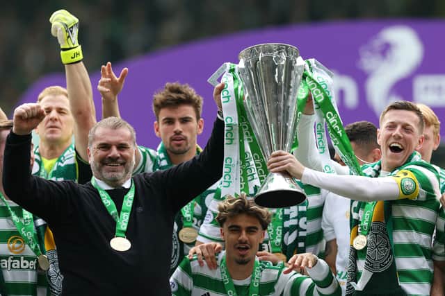 Angelos Postecoglou guided Celtic to SPL glory last season. (Getty Images)