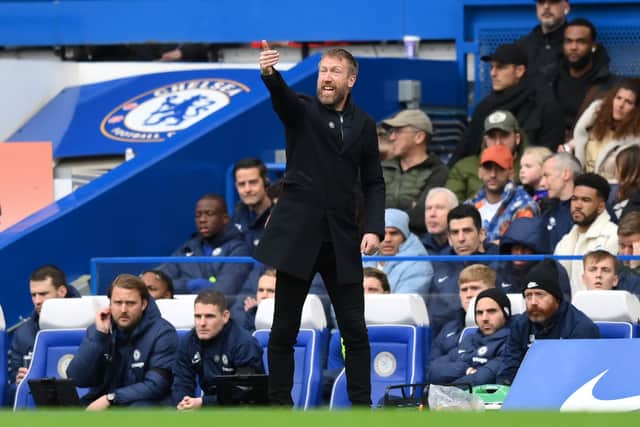 Graham Potter was sacked after seven months at Chelsea. (Getty Images)