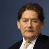 The Telegraph reports that former Chancellor Nigel Lawson has died aged 91. (Credit: Getty Images)