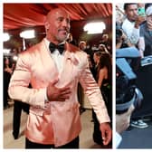 Dwayne Johnson and  Kim Kardashian are trending today. Photographs by Getty