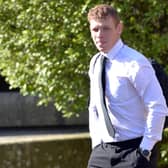 Child rapist Sean Hogg at the High Court in Glasgow. Credit: Spindrift