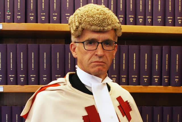 Judge Lord Jonathan Lake, who sentenced Hogg to 270 hours of community service for his rape conviction. Credit: Judiciary of Scotland