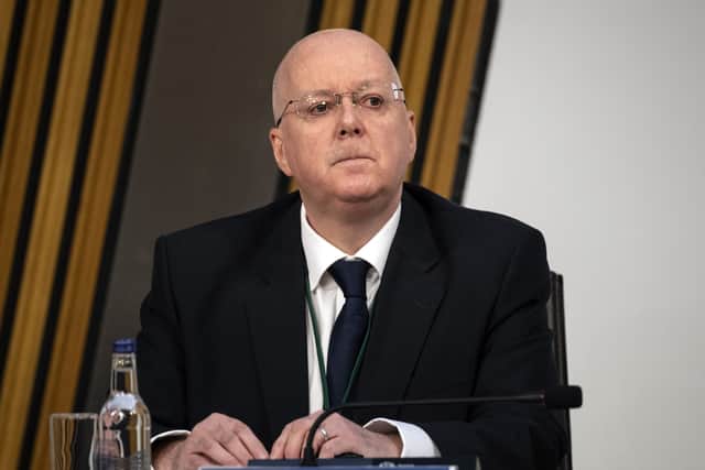 File photo dated 08/12/20 of Peter Murrell, the former Chief Executive of the Scottish National Party, who is understood to have been arrested by Police Scotland over a investigation into the party’s finances. Credit: PA