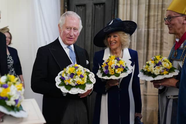 King Charles and Camilla attended the Royal Maundy Service last year (Pic:Getty)