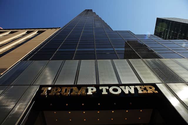 One recipient of a Trump hush money payment, who claimed the former US President had fathered a child out of wedlock, used to work as a doorman at Trump Tower. Credit: Photo by Spencer Platt/Getty Images