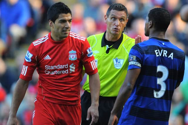 Luis Suarez was accused of racially abusing opponent Patrice Evra. (Getty Images)