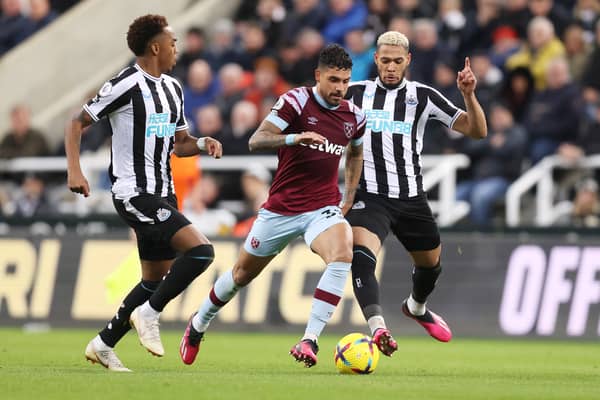 Newcastle and West Ham drew 1-1 in their most recent Premier League meeting. (Getty Images)