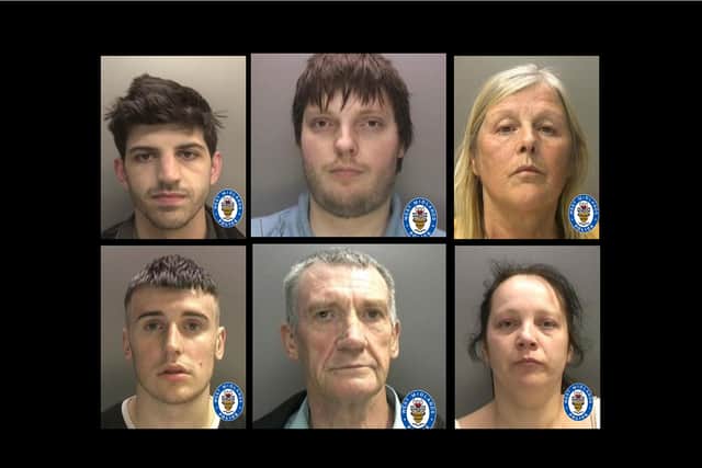 Top Left - Right: Jason Evans, Matthew Evans, Violet Griffiths. Bottom Left - Right: Luke Baker, David Evans, Natasha Webb. Credit: Kim Mogg / NationalWorld / West Midlands Police