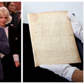 'The Declaration of Breda' could fetch beyond £600,000 at Sotheby's The Coronation Sale. King Charles photograph by Getty. 'The Declaration of Breda' photograph, courtesy of Sotheby's. 