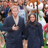 Will Harry and Meghan expand upon the US tradition of an Easter egg hunt and adopt a few more customs this Easter? (Credit: Getty images)