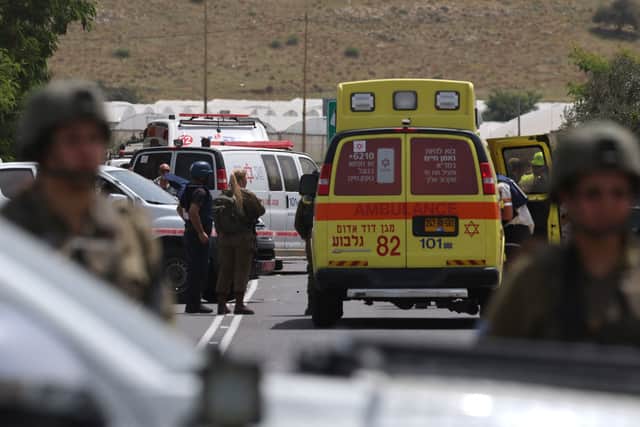 Two British sisters were killed in a shooting attack on a vehicle in the occupied West Bank. Picture: JAAFAR ASHTIYEH/afp/AFP via Getty Images)