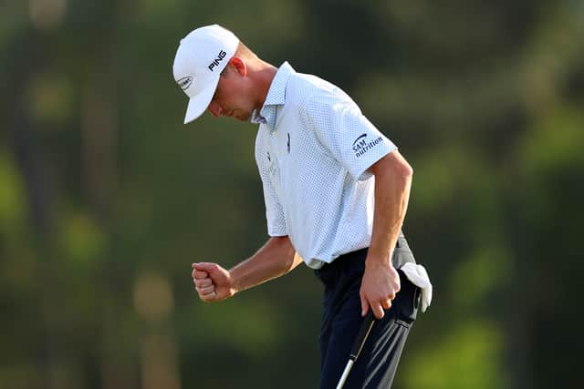 Amateur Sam Bennett at The Masters. Photo by Andrew Redington/Getty Images